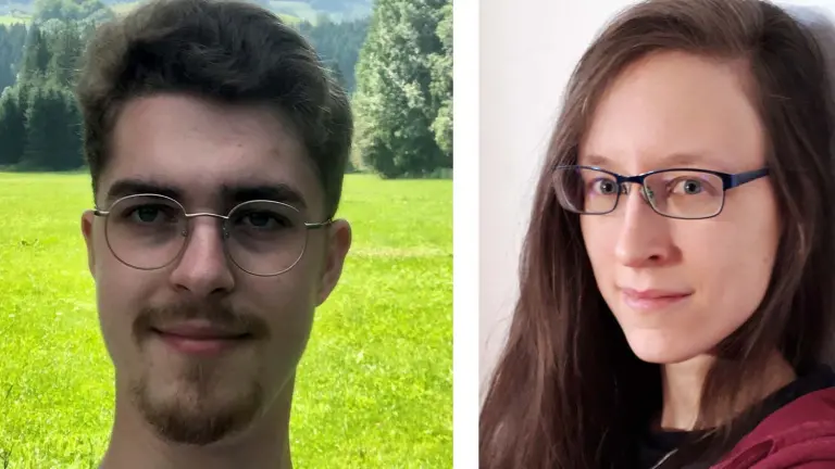 Samantha Döberl und Philipp Weiser